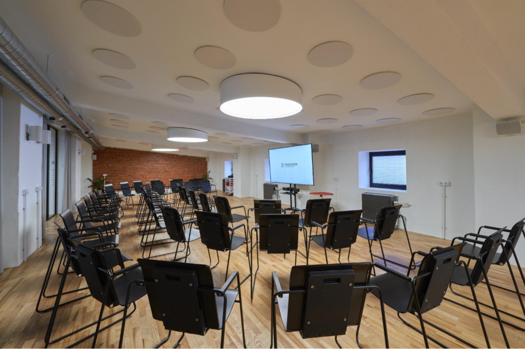 Colab R semi circle shape event hall