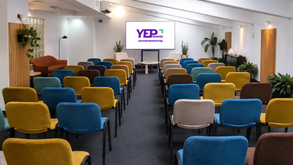 YEPevents Center 3 YEPevents Central Hall – event hall at TZUM, theatre-style layout