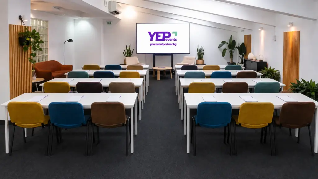 YEPevents Central Hall – classroom layout